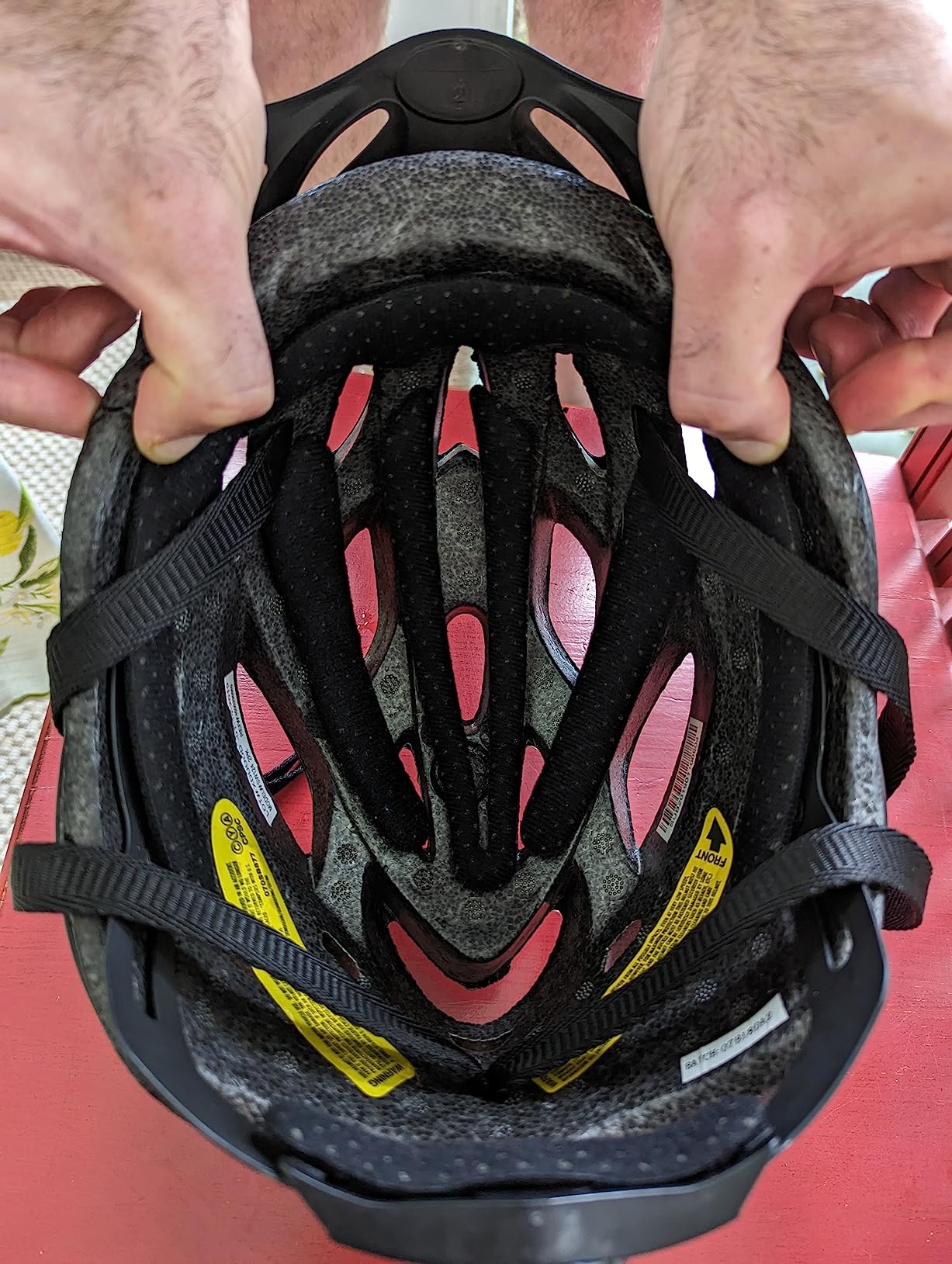 Schwinn Thrasher Helmet for Adults, Size 58-62 cm for Riders Ages 14+, Microshell, Adjustable Dial & Straps, Interior Padding, Air Vents, Visor, Adult Bike Helmet customer photo 1