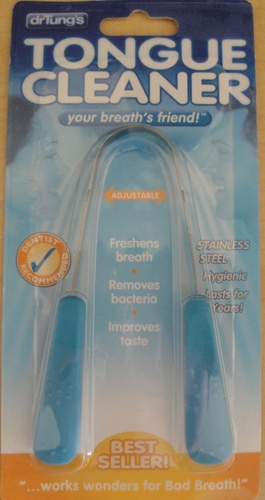 DrTung's Stainless Steel Tongue Scraper - Adults & Kids - 1 Pack customer photo 2