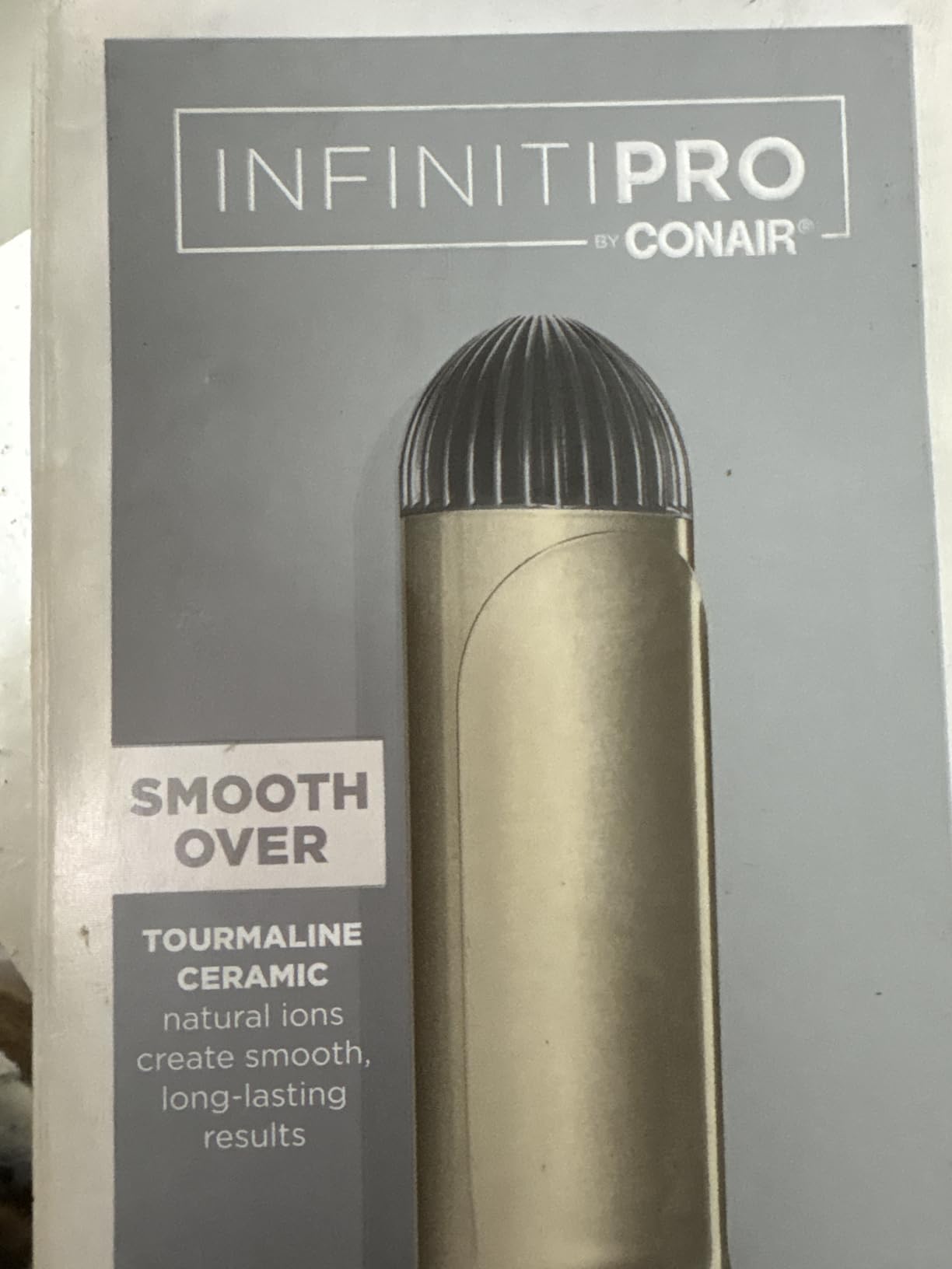 Conair INFINITIPRO Tourmaline 1 1/2-Inch Ceramic Curling Iron, 1 ½ inch barrel produces soft waves – for use on medium and long hair customer photo 1