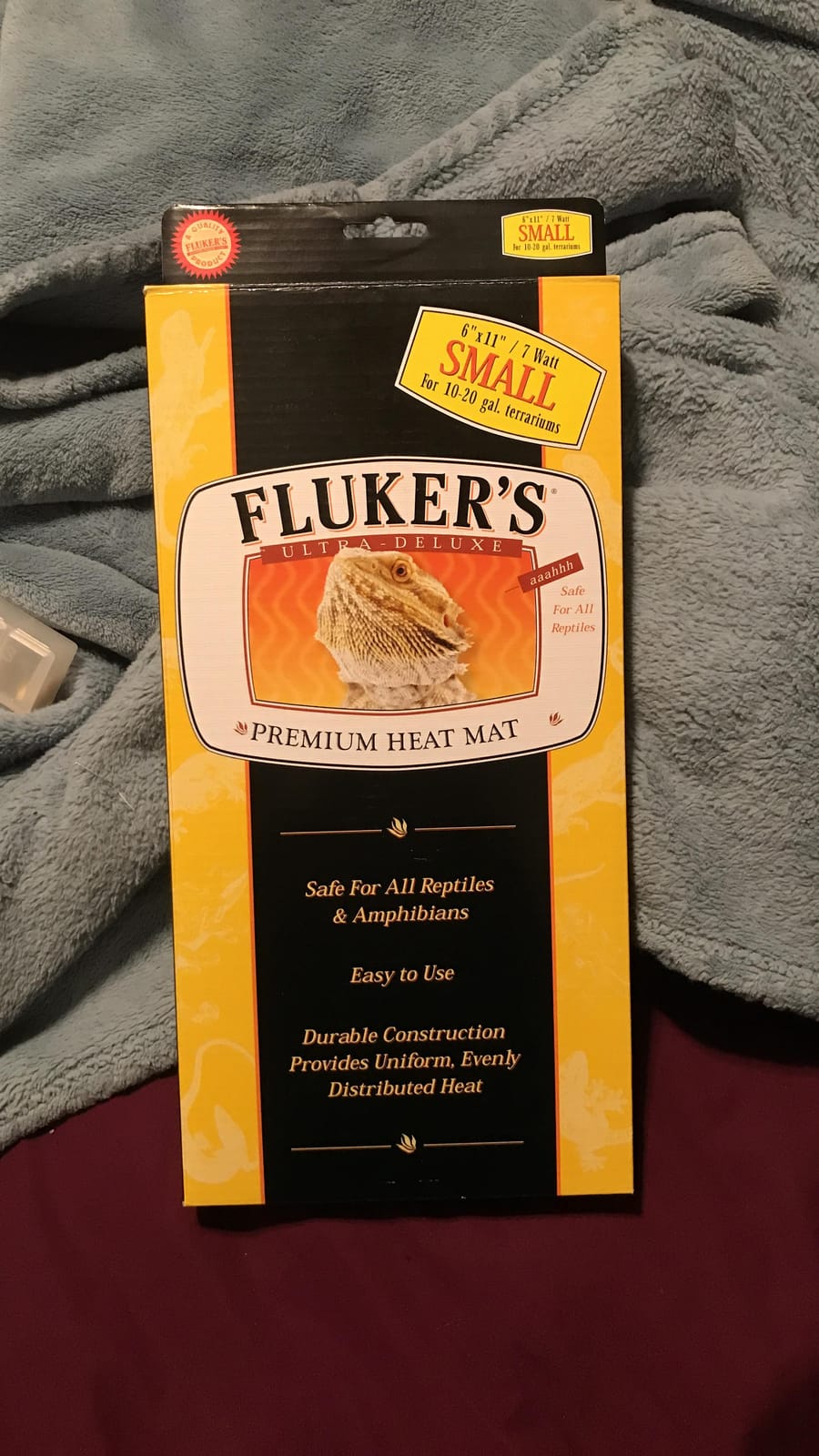 Fluker Labs Under Tank Heater Mat - Small, 6 Inch x 11 Inch customer photo 2