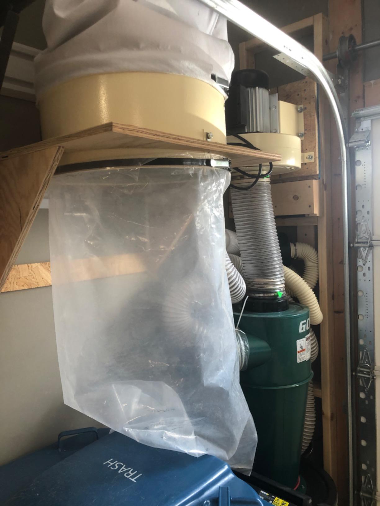 Shop Fox W1685-1-1/2 HP Dust Collector,White customer photo 2
