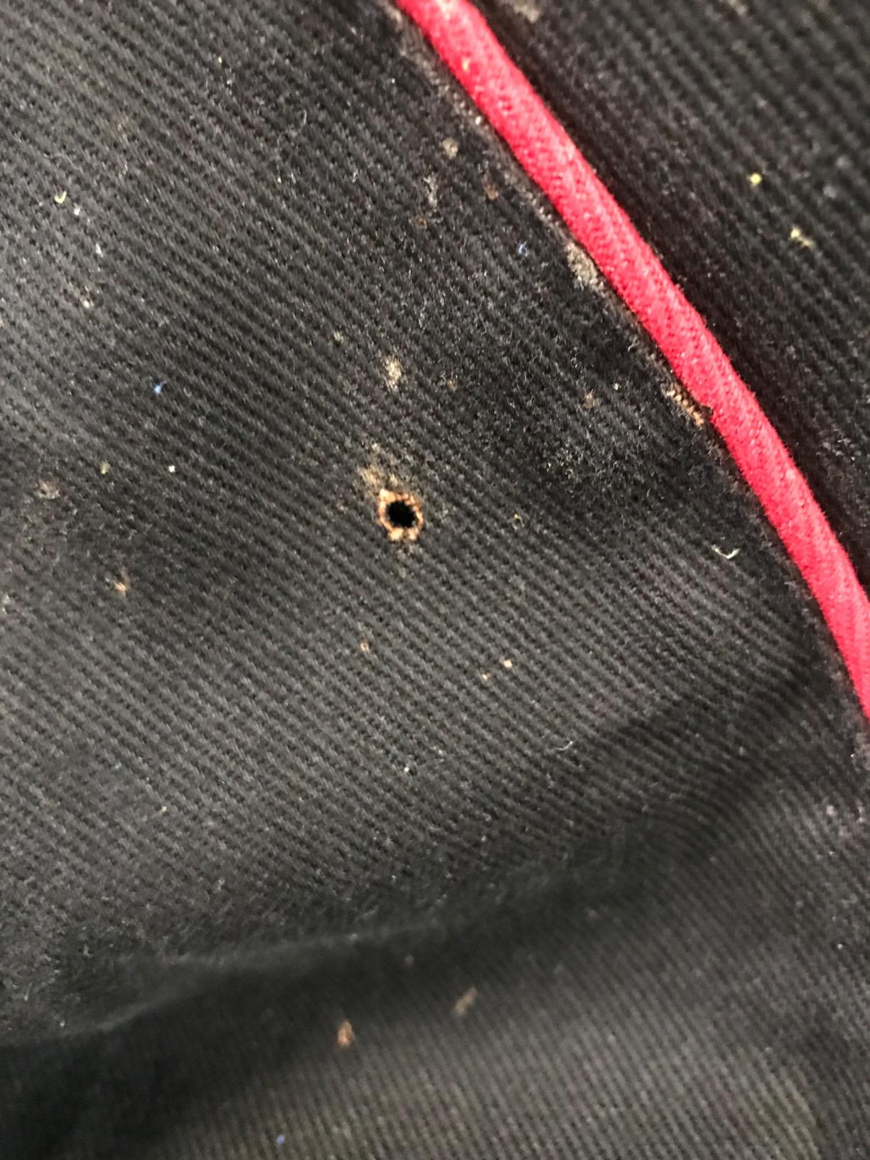 BSX BX9C Black W/Red Flames Cotton Welding Jacket - XL customer photo 2