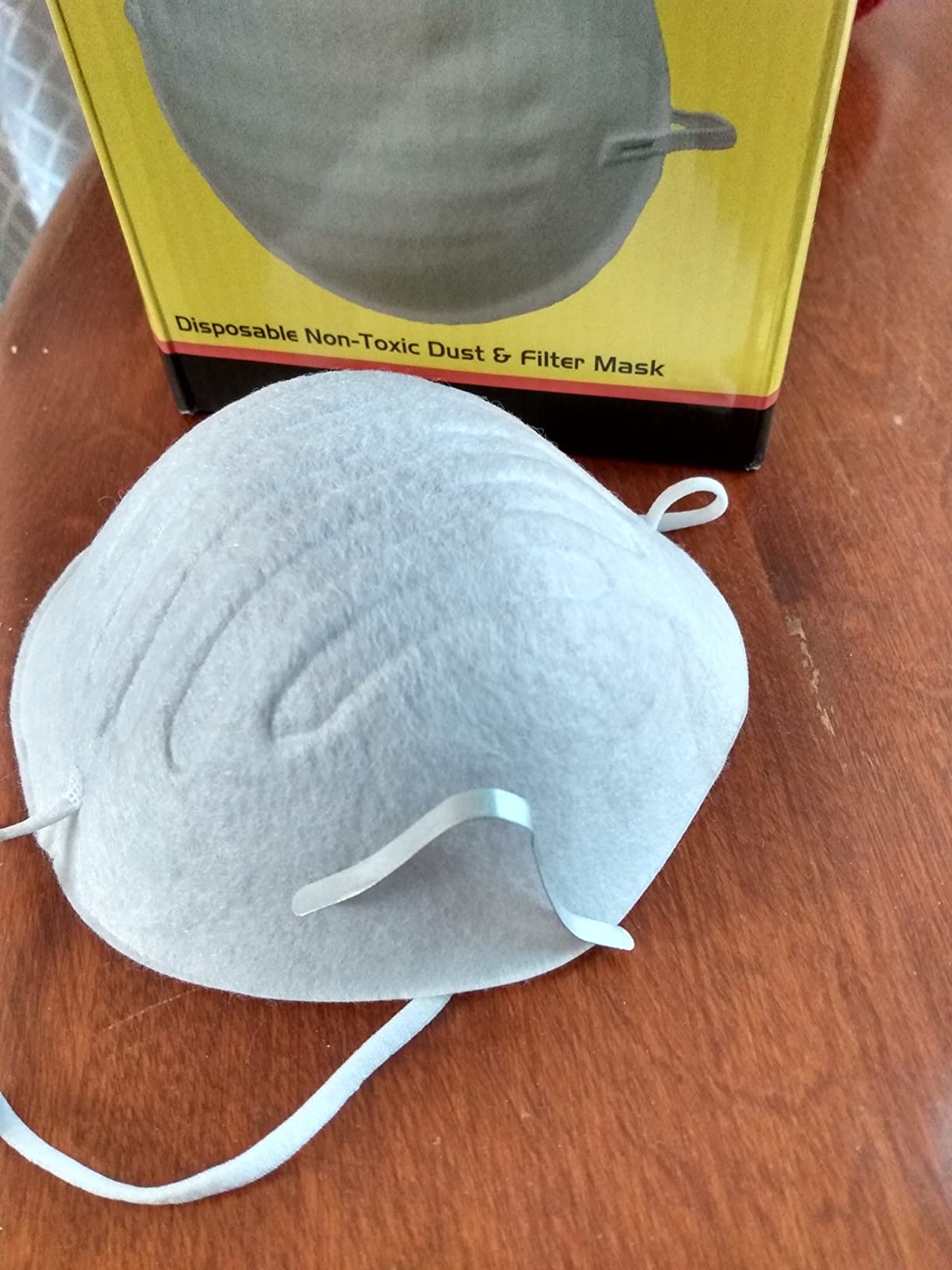 G & F Products Particulate Respirator Dust Mask Two-Strap Cup Style Design, Lightweight with Cushioning Nose Foam customer photo 1