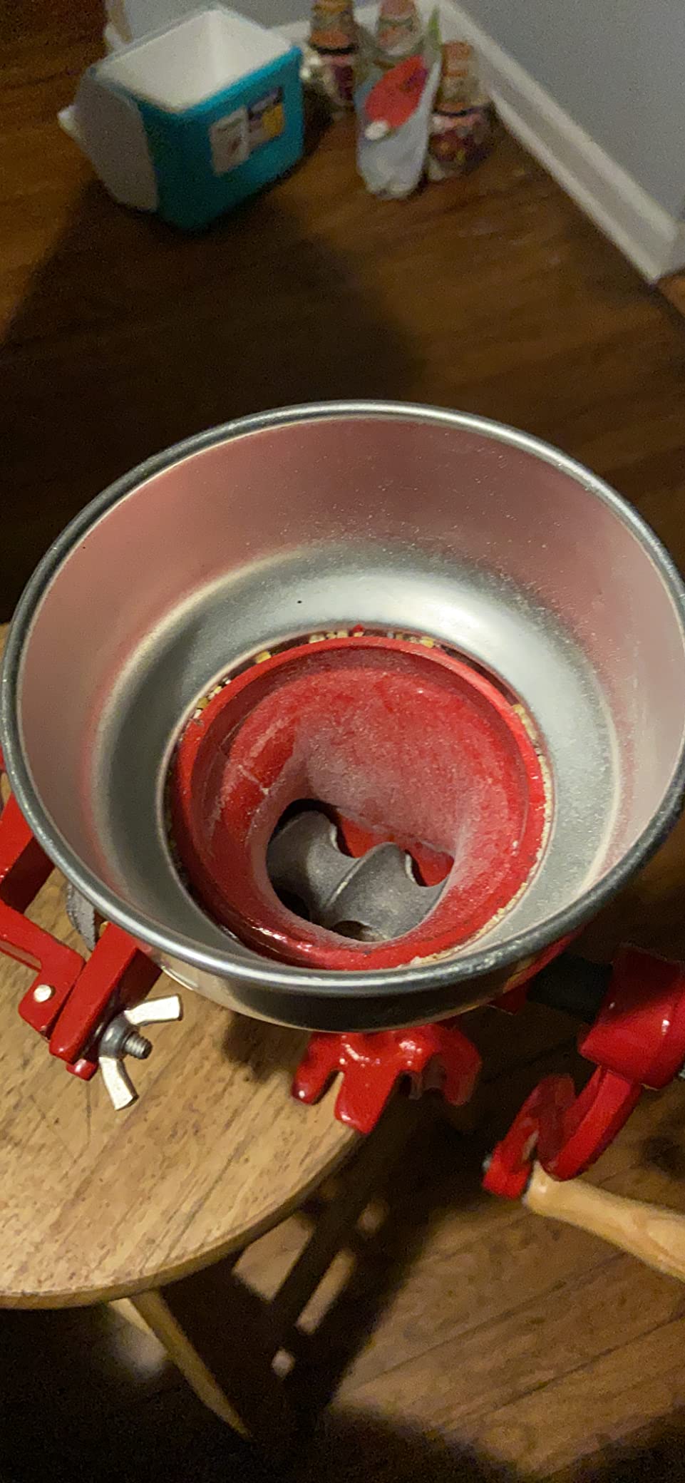 Cast Iron Manual Crank Corn Grain Grinder 14