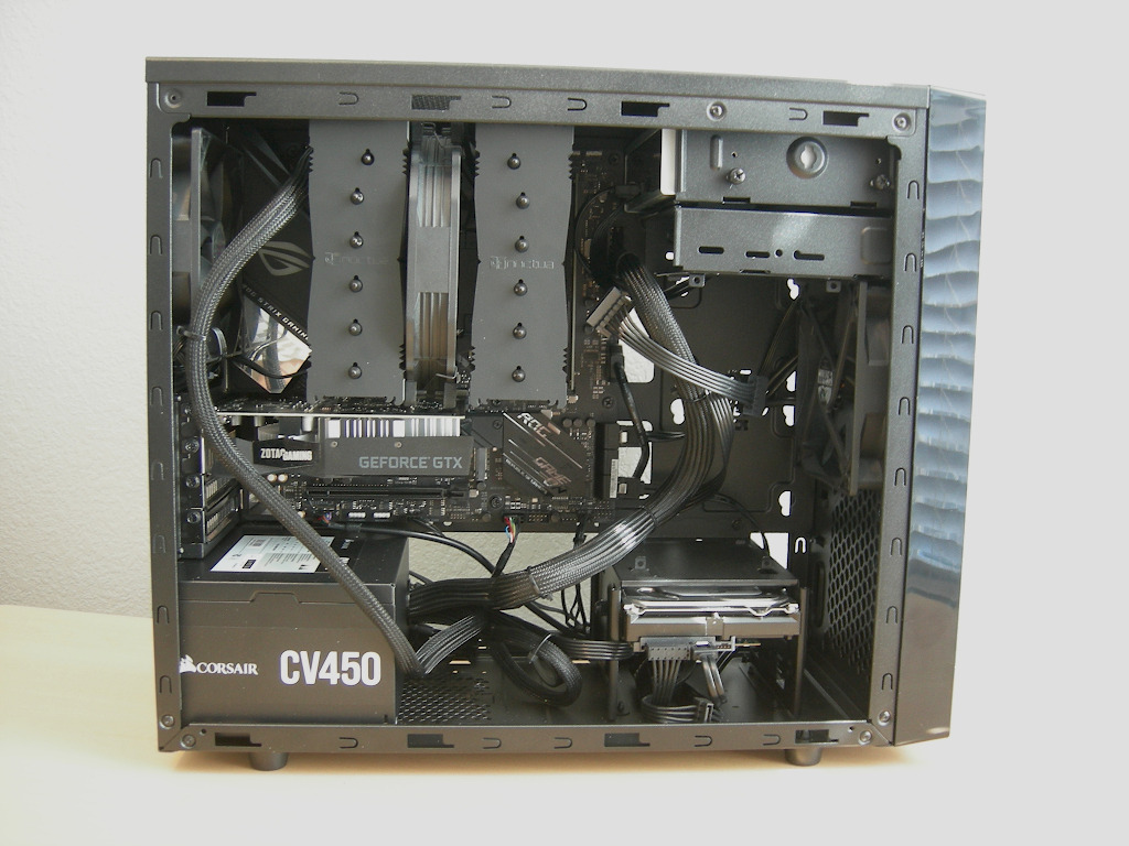 Cooler Master N200 - Mini Tower Computer Case with Fully Meshed Front Panel and mATX/Mini-ITX Support customer photo 2