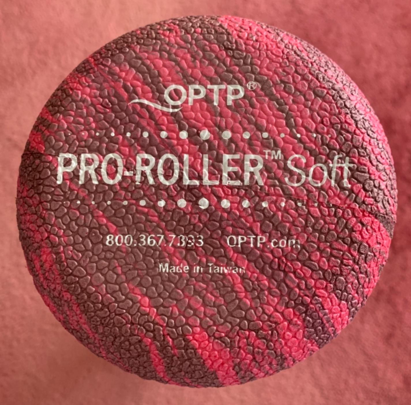 OPTP PRO-Roller Soft Density Foam Roller – Round, Blue, 36
