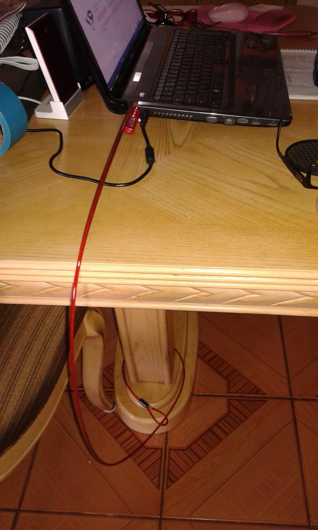Sendt White Notebook/Laptop Combination Lock Security Cable customer photo 1
