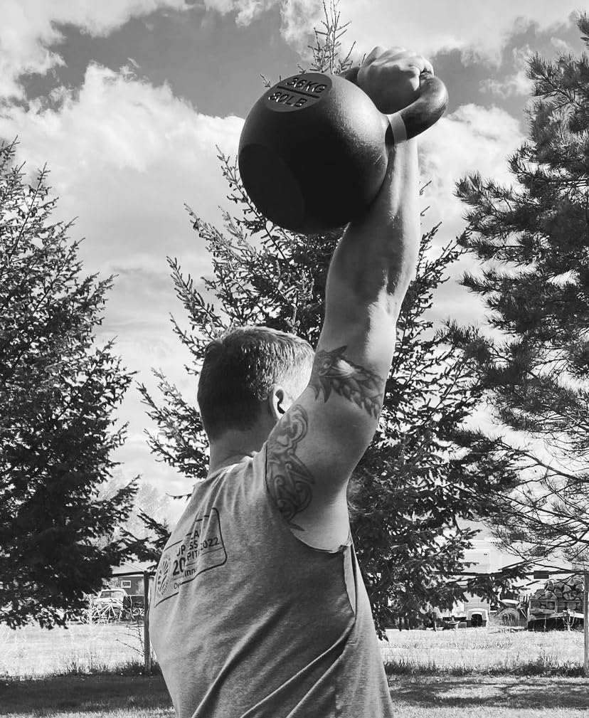 REP Fitness Kettlebell Set and Singles, 4kg to 24kg, 9lb to 53lb Weight Range, Cast Iron, Strength Exercise Training, Home Gym, Power Workout Equipment, Free Weights, Dumbbell Alternative customer photo 1