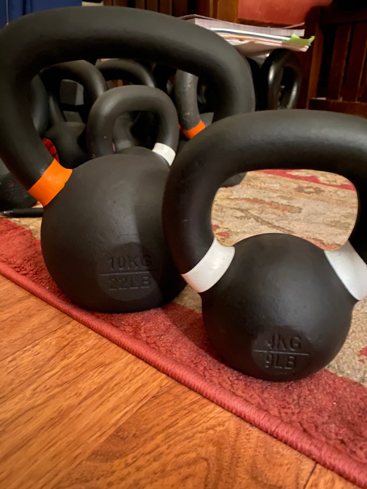 REP Fitness Kettlebell Set and Singles, 4kg to 24kg, 9lb to 53lb Weight Range, Cast Iron, Strength Exercise Training, Home Gym, Power Workout Equipment, Free Weights, Dumbbell Alternative customer photo 2