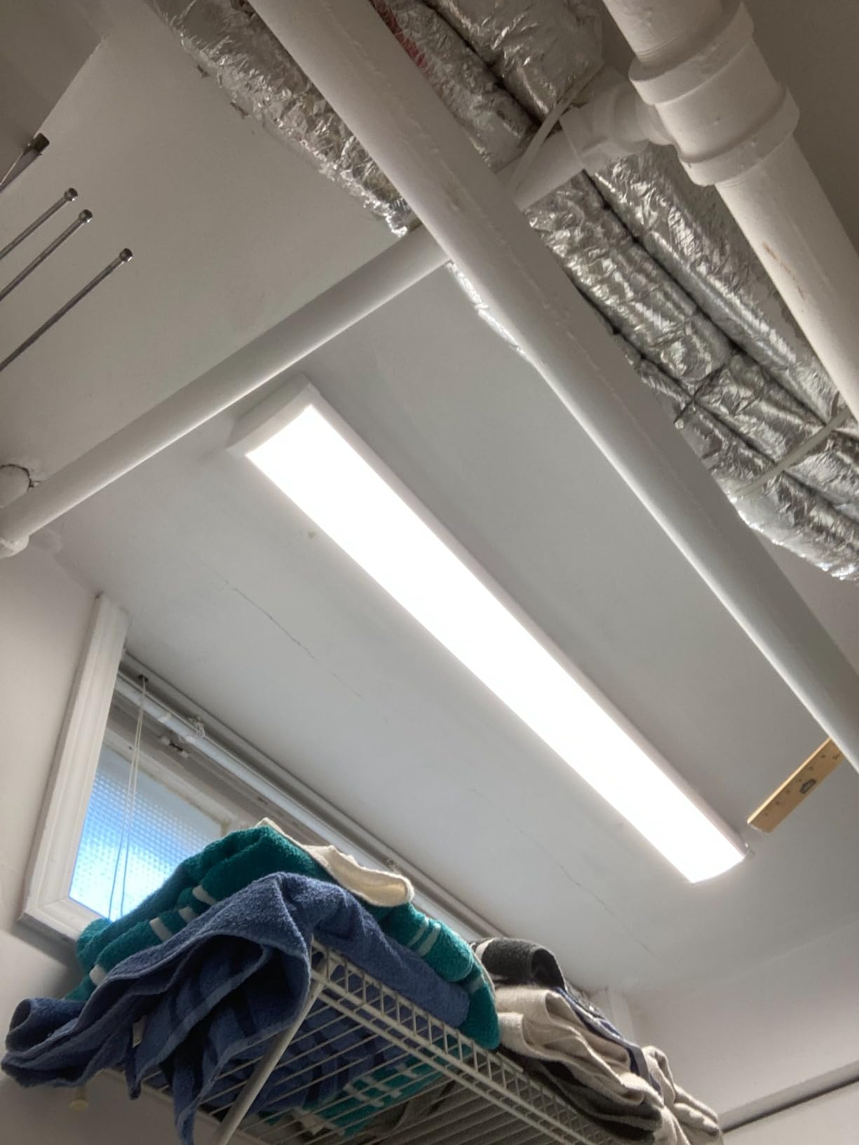 Lithonia Lighting 4' Low-Profile LED Wraparound Light Fixture, 4000K, 120V customer photo 1