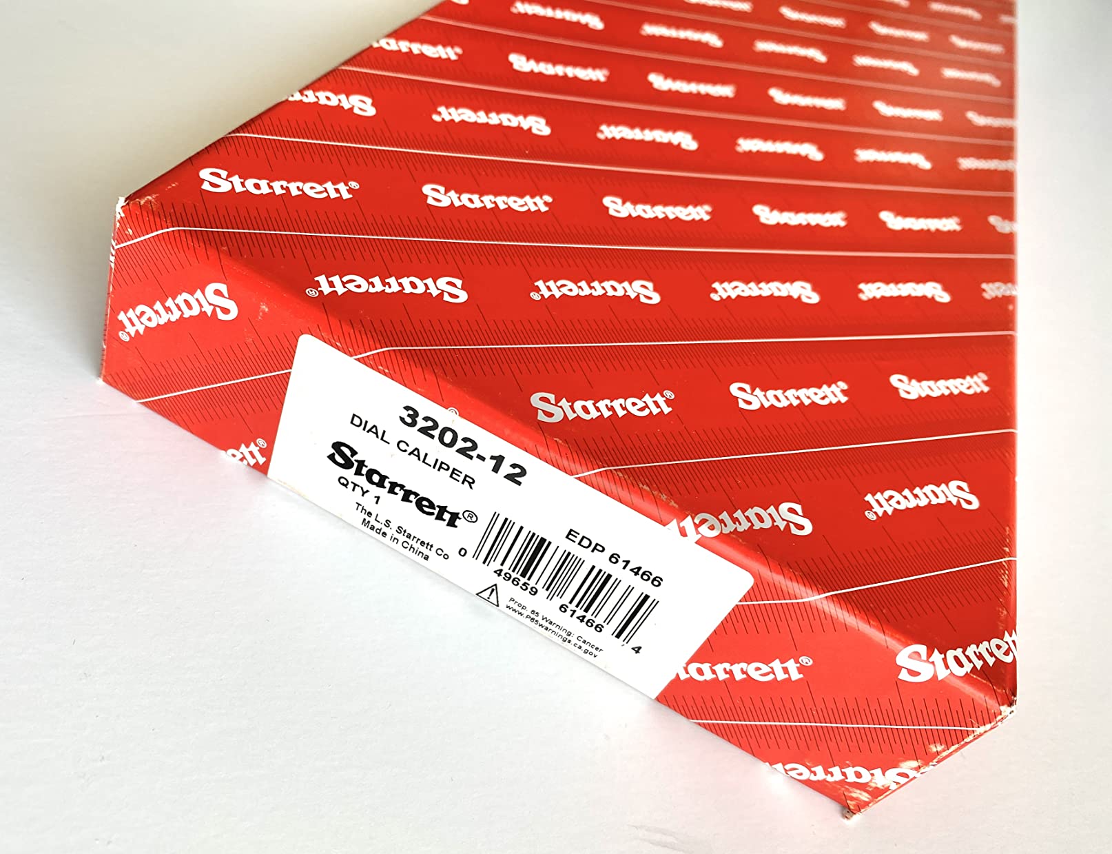 Starrett Dial Caliper, Adjustable Bezel, 0-6
