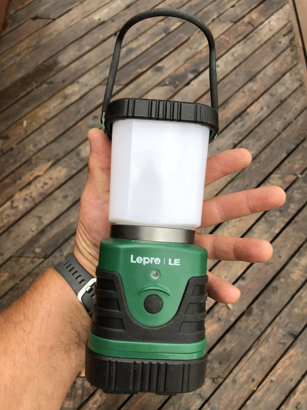 Lepro 1000LM LED Camping Lantern Rechargeable, 4400mAh, 4 Light Modes customer photo 2