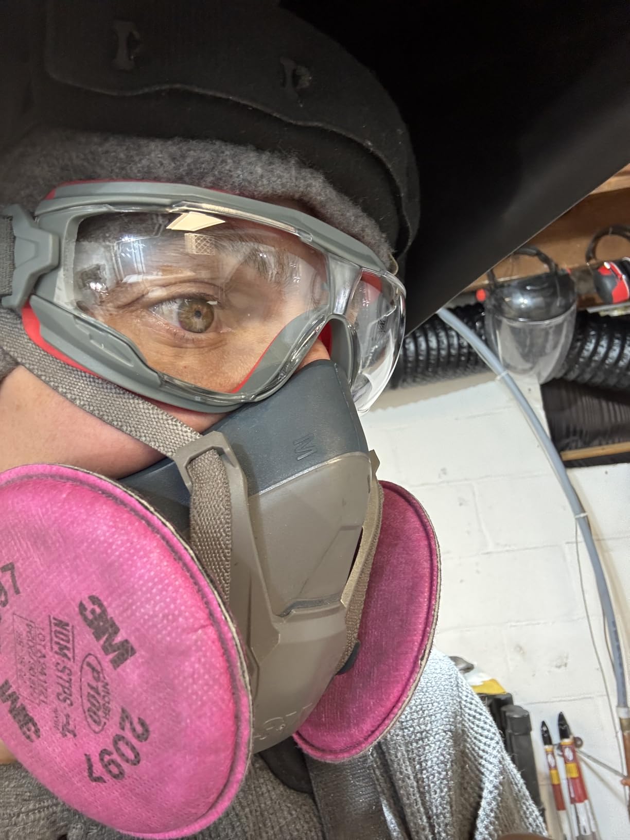 3M Safety Goggles, GoggleGear 500 Series, Scotchgard Anti-Fog Clear Lens customer photo 1