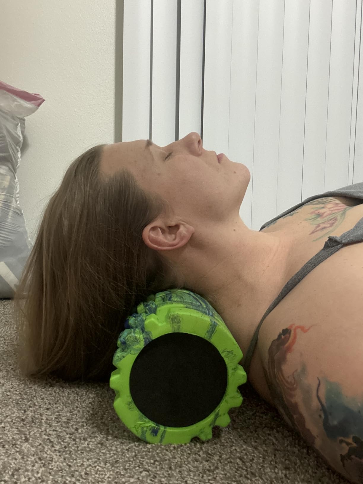 321 STRONG Patented 3-Zone Massage Roller, Medium Density for Exercise customer photo 2