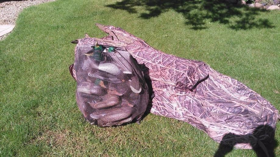 DecoyPro Mesh Decoy Bags - Hunting Equipment to Protect Turkey, Goose & Duck Decoys - 2 Decoy Bag Bundle - Fits Up to 2 Dozen Decoys customer photo 1