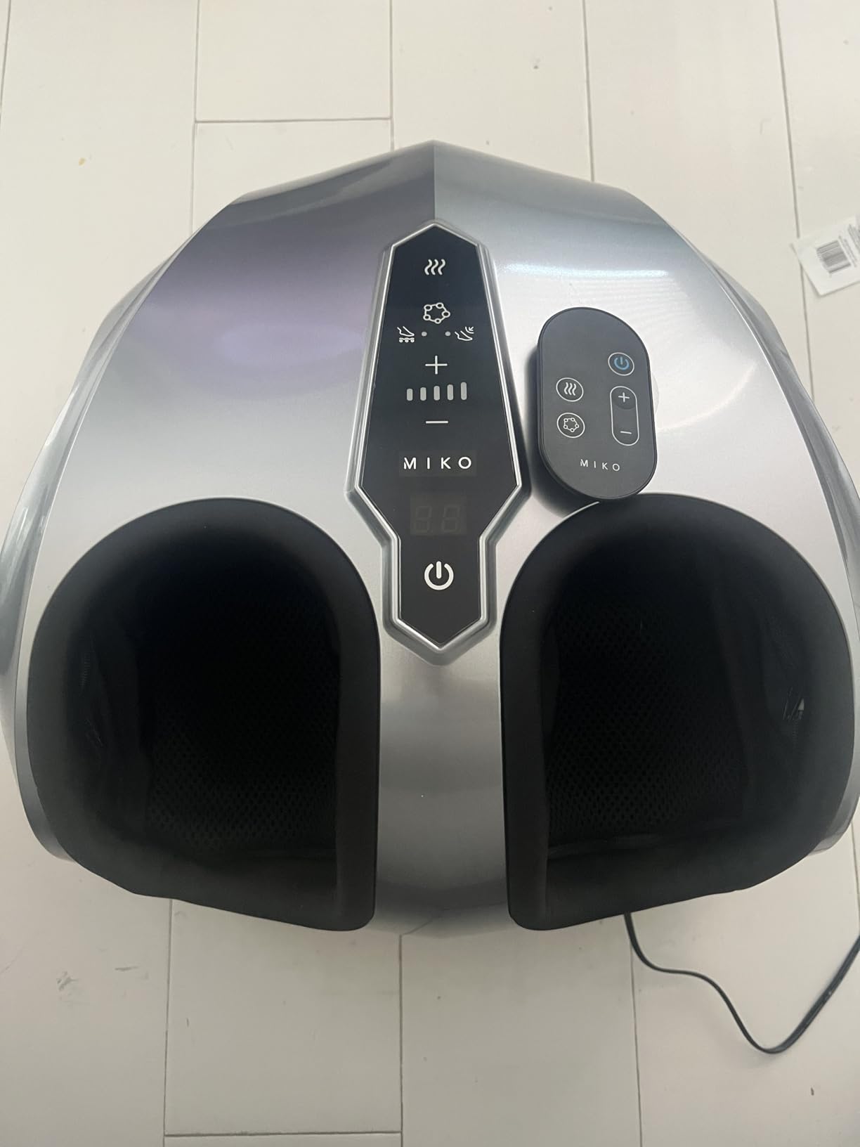 MIKO Shiatsu Foot Massager with Heat for Neuropathy & Plantar Fasciitis customer photo 2