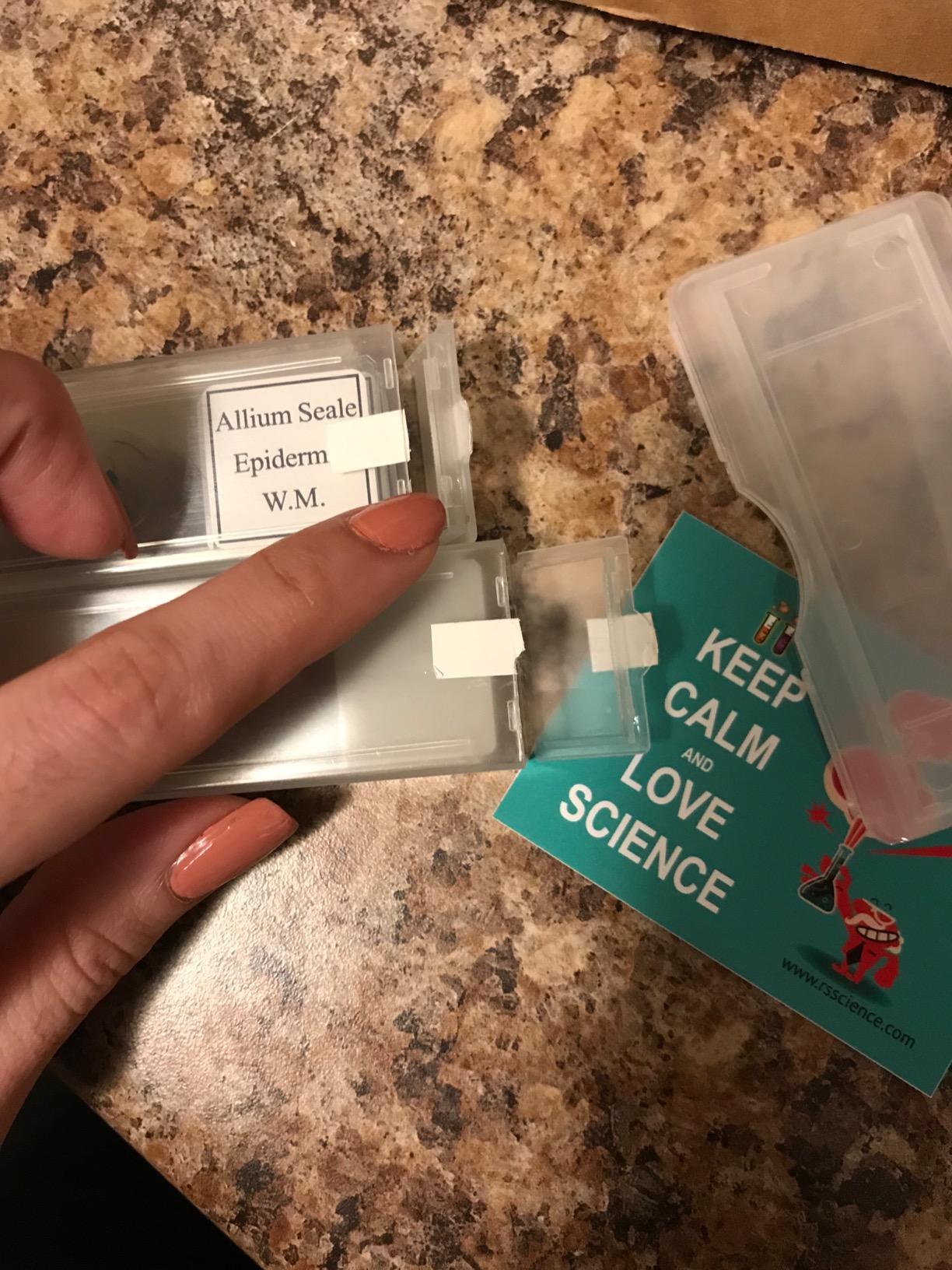 Rs' Science All-in-One Microscope Slide Preparation Kit, 40 Pieces customer photo 2