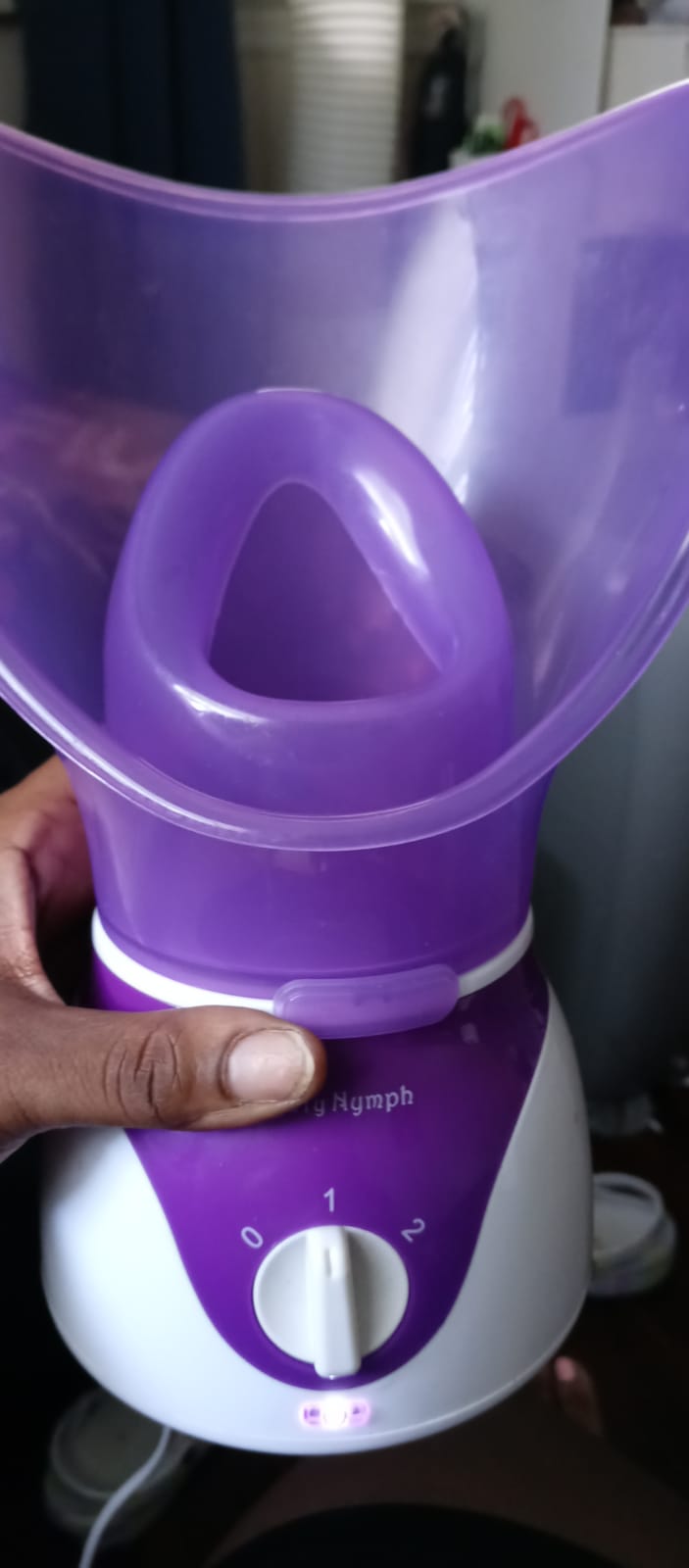 Face Steamer,Beauty Nymph Spa Home Facial Steamer Sauna Pores and Extract Blackheads, Rejuvenate and Hydrate Your Skin for Youthful Complexion- Face Steaming Skincare Deep Cleanse SPA customer photo 1