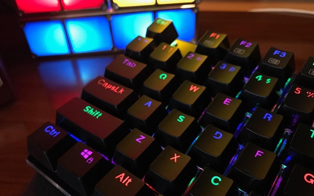 Redragon K556 Wired RGB Mechanical Gaming Keyboard, 104-Key Aluminum Board customer photo 1