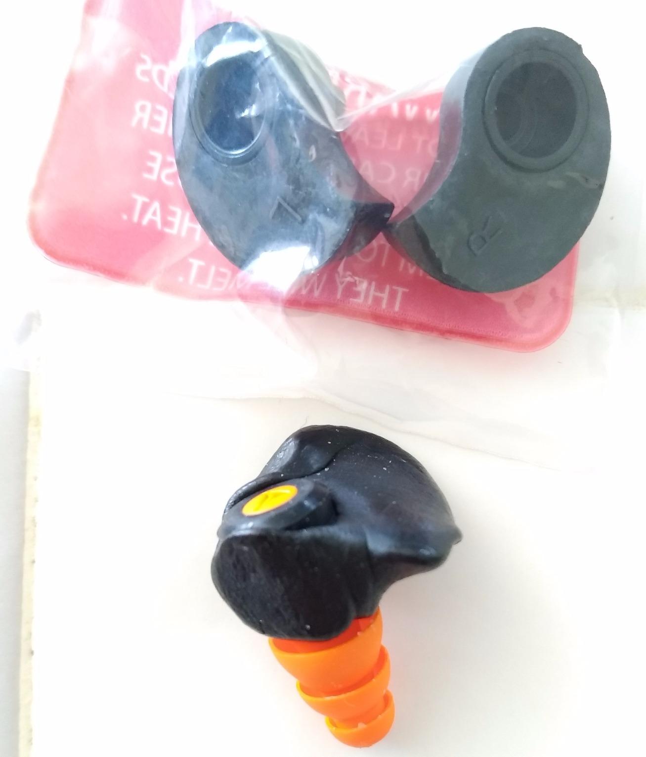 Decibullz Percussive Moldable Ear Plugs, 33dB NRR Shooting Ear Protection customer photo 2