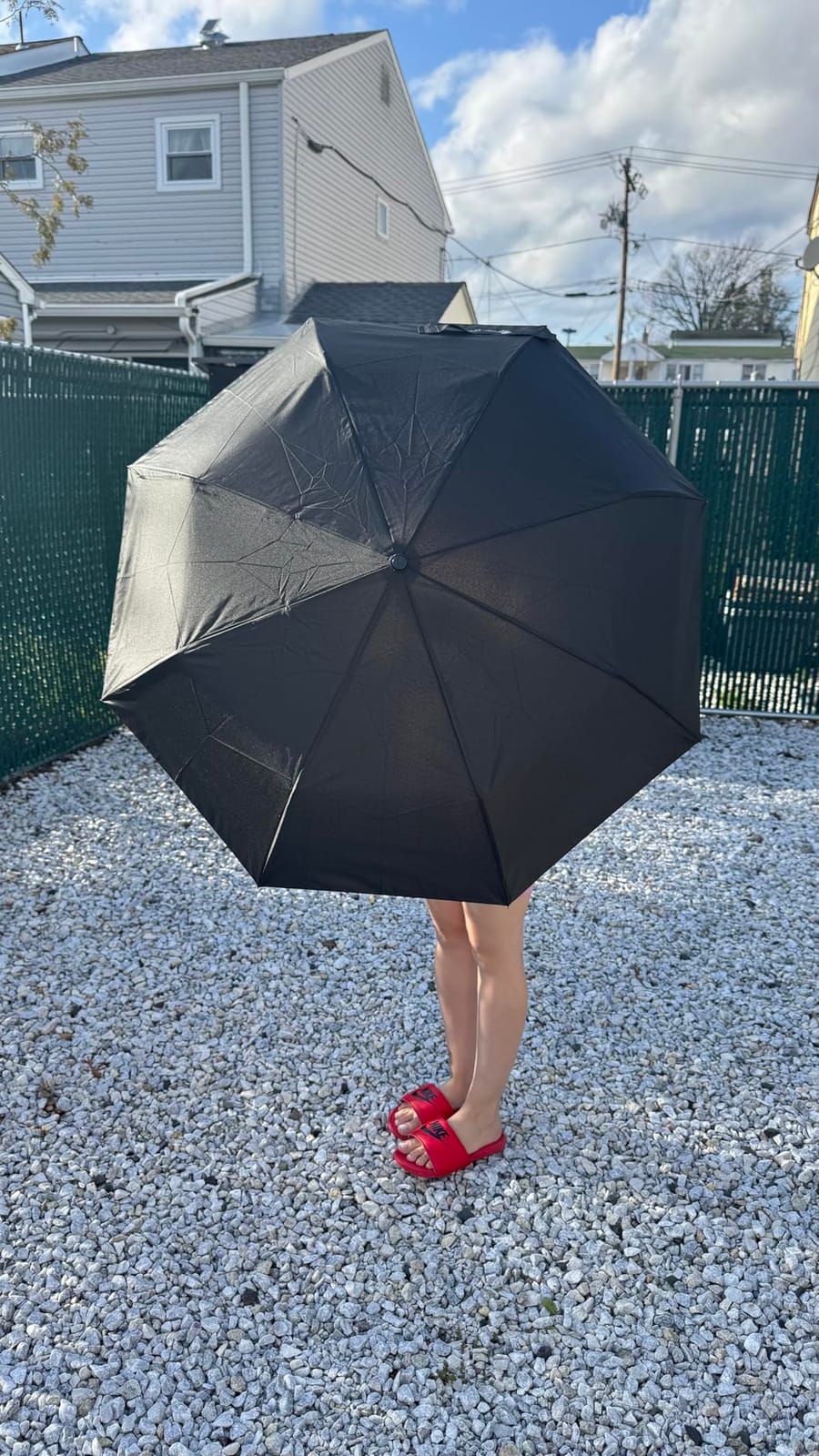 SY COMPACT Travel Umbrella - Windproof Automatic Compact Umbrellas for Rain customer photo 1