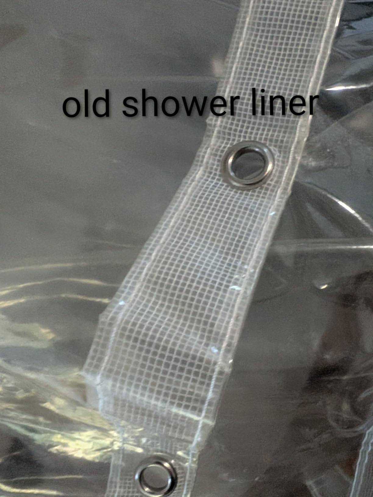AmazerBath Plastic Shower Curtain Clear Premium PEVA, Clear Shower Curtain Heavy Duty 8G, Weighted Shower Curtains for Bathroom Accessories with 3 Big Stones and 12 Rustproof Grommets, 72x72 Inches customer photo 1