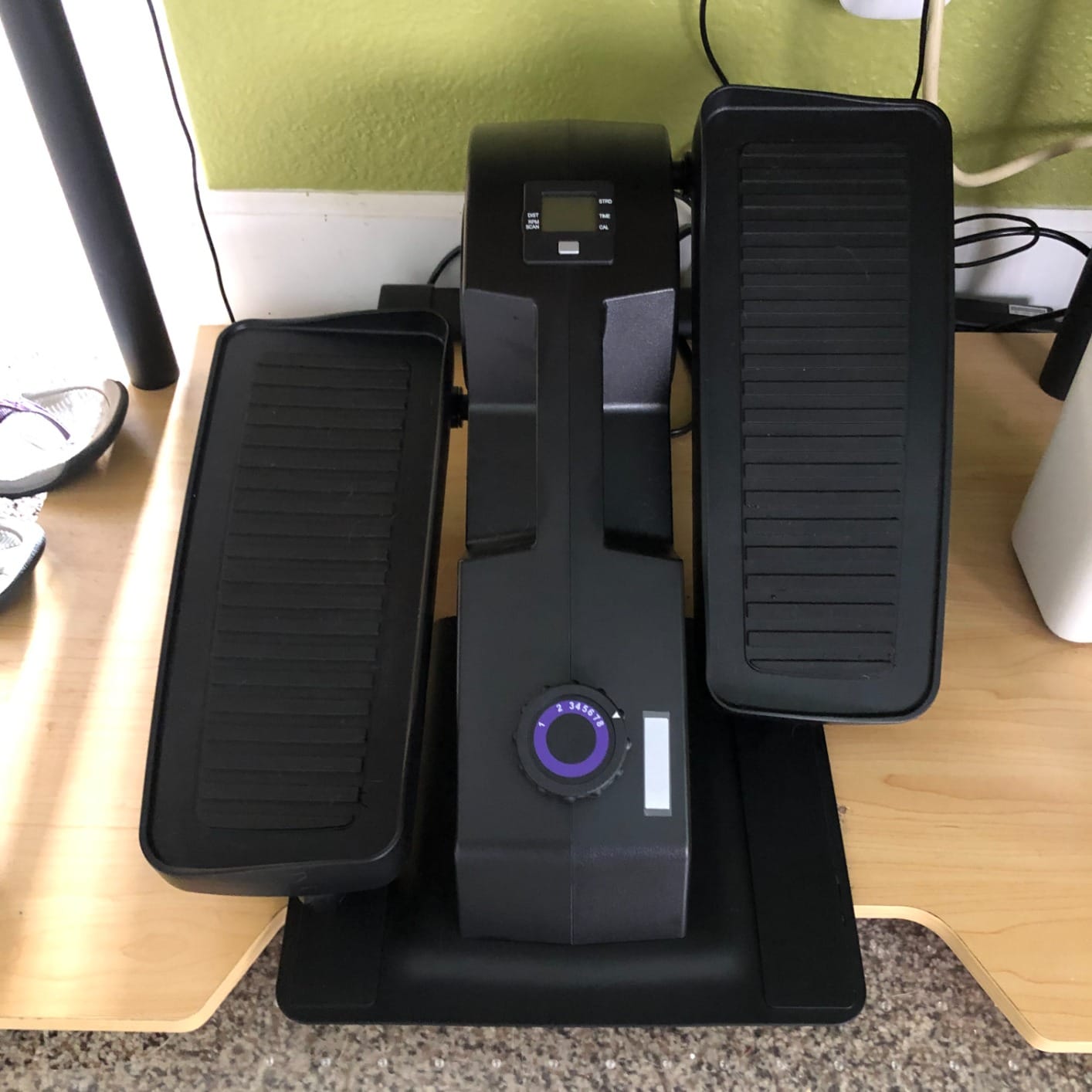 Cubii JR1, Under Desk Elliptical, Under Desk Bike Pedal Exerciser, Seated Elliptical, Work from Home Fitness, Mini Elliptical Machines for Home Use, Cubii Exerciser for Seniors, Desk Exercise customer photo 2