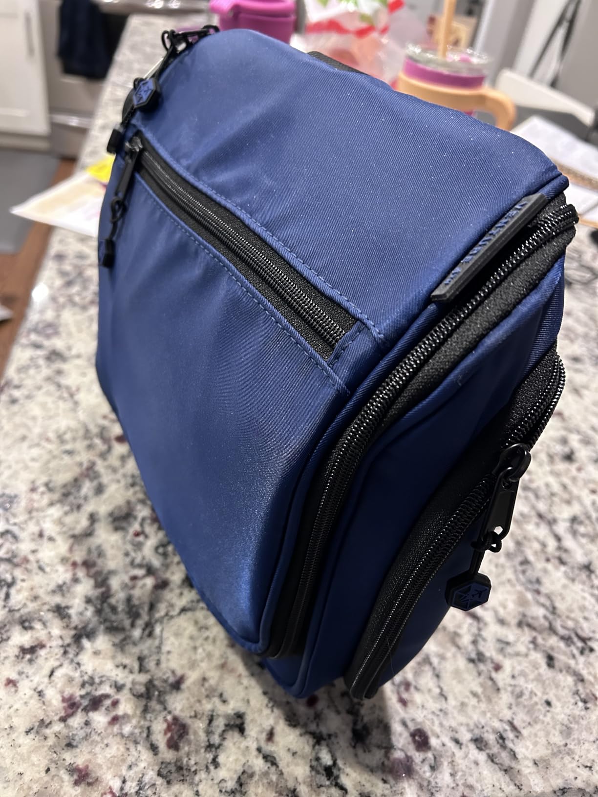 VENTURE 4TH Hanging Travel Toiletry Bag, 18 Compartments - Forest Green customer photo 2