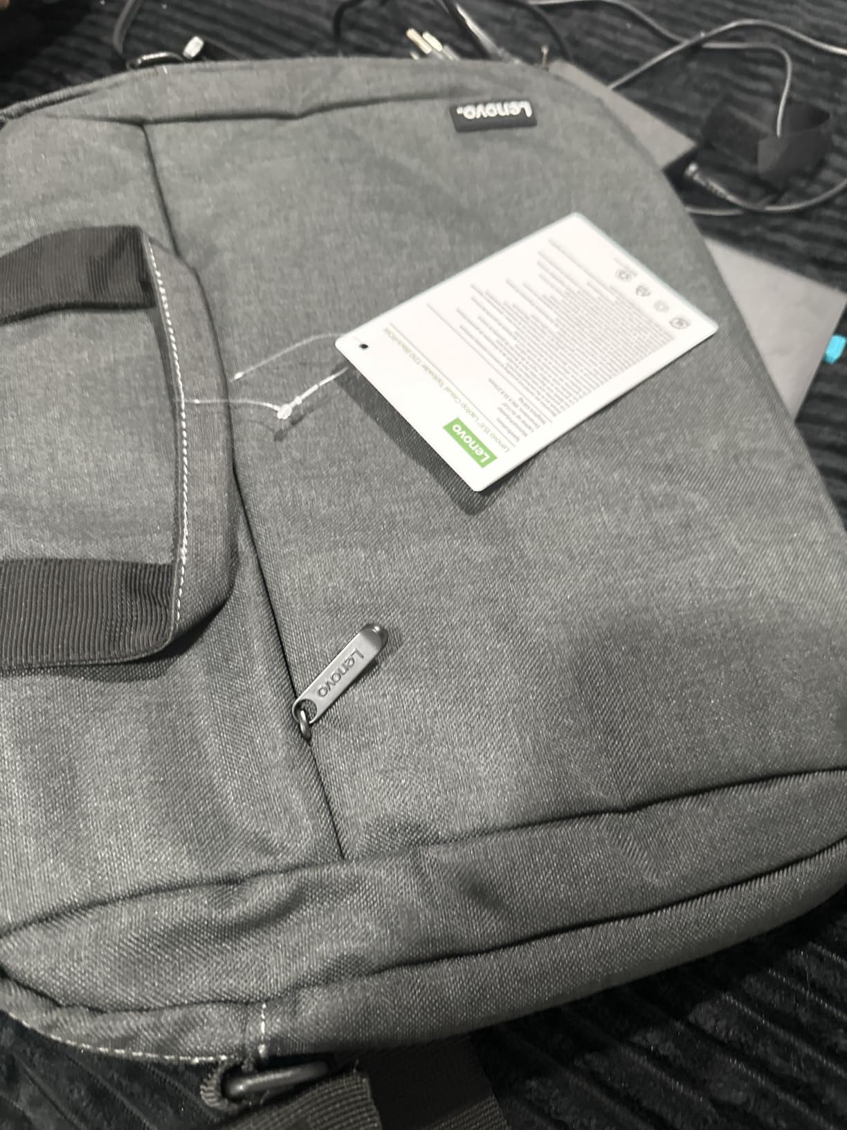 Lenovo Laptop Bag T210, Messenger Shoulder Bag for Laptop or Tablet, Sleek, Durable & Water-Repellent Fabric customer photo 1