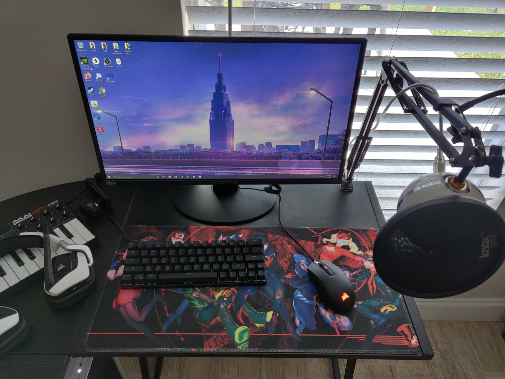 Sceptre 24-inch Prime Monitor Thin 1080p LED Monitor 99% sRGB 2X HDMI VGA Build-in Speakers, Machine Black (E248W-19203R 2025 Series) customer photo 1