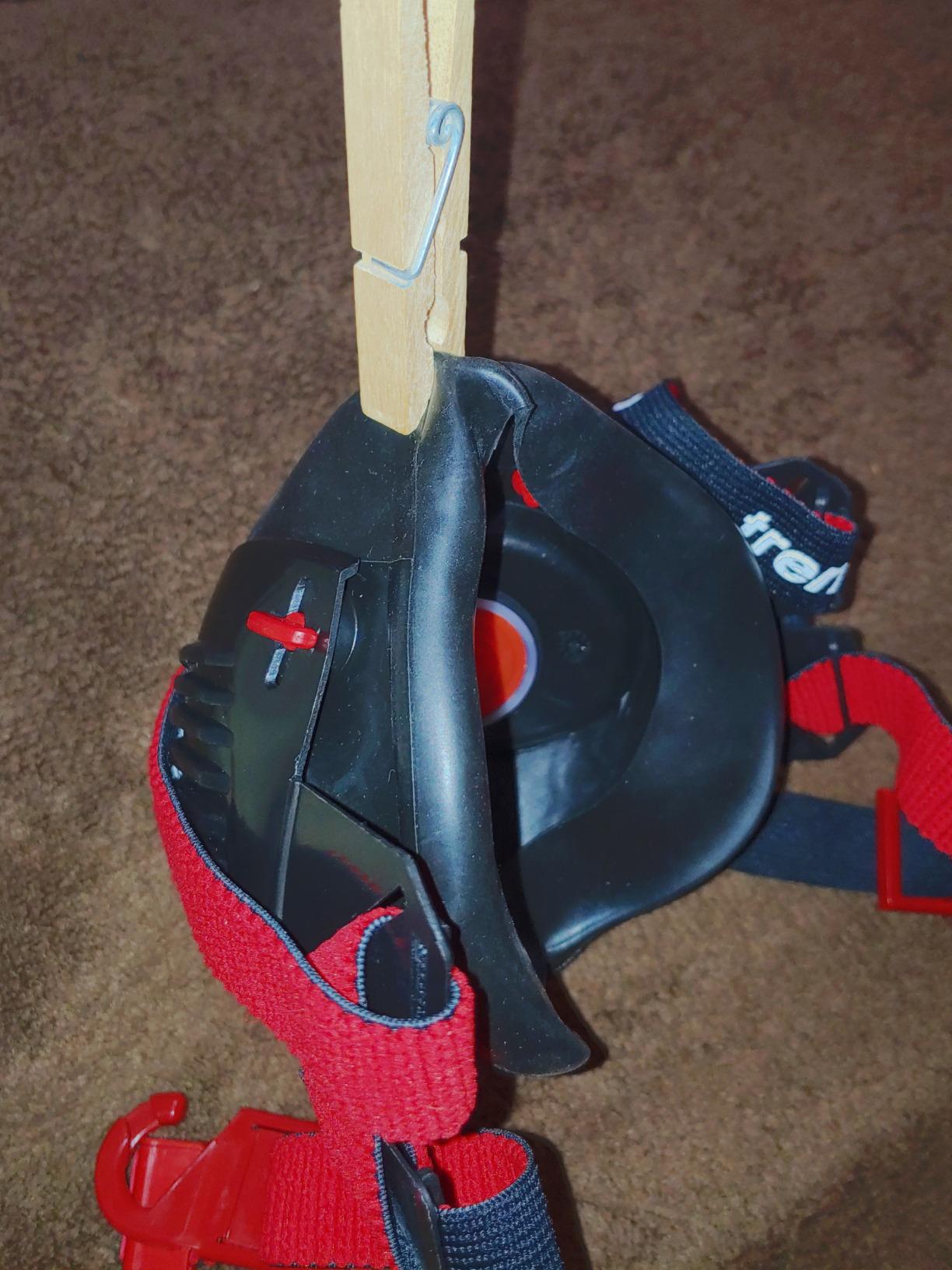 Trend Air Stealth Dust Mask, Half Mask with Replaceable Twin HEPAC Filters for Woodworking, Building & Construction Work, Medium/Large, STEALTH/ML customer photo 2