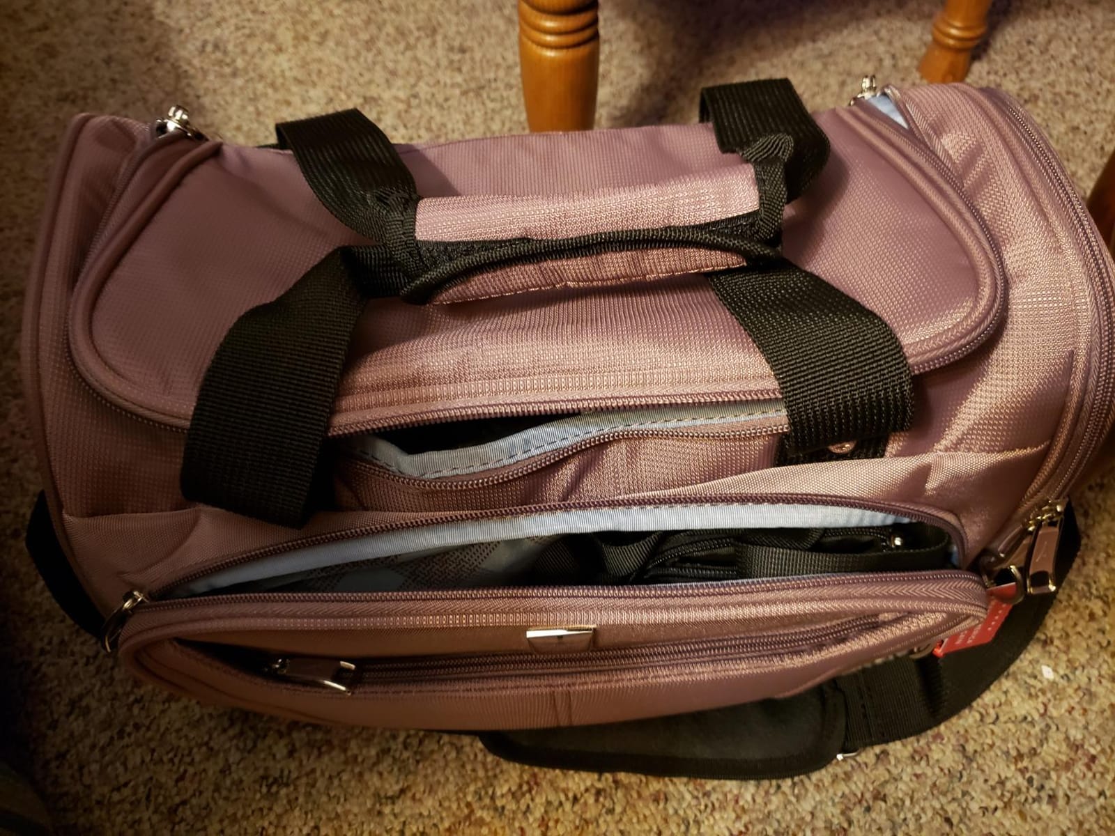 Travelpro Maxlite 5 Softside Lightweight Underseat Carry-On Travel Tote, Overnight Weekender Bag customer photo 1