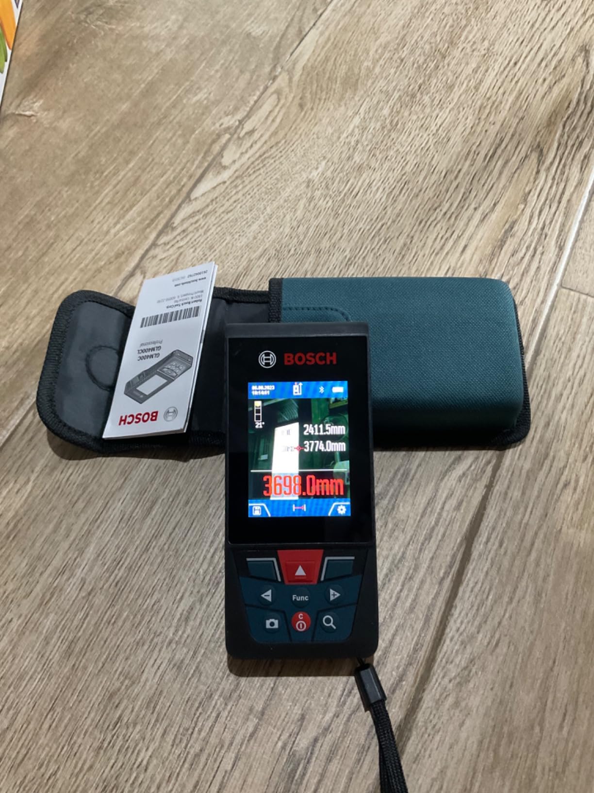 BOSCH PRO GLM400CL Blaze Outdoor 400 Ft. Connected Laser Measure customer photo 1