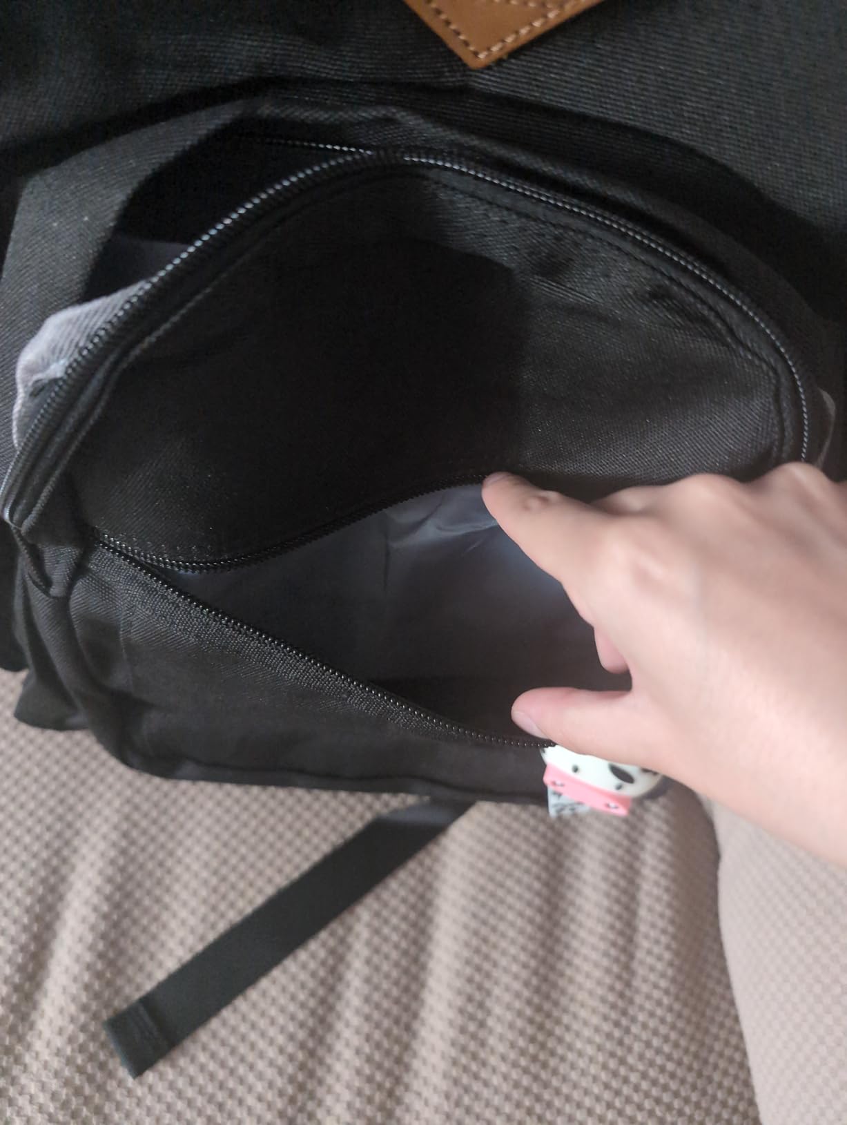 abshoo Classical Basic Womens Travel Backpack For College Men Water Resistant Bookbag (Black) customer photo 2