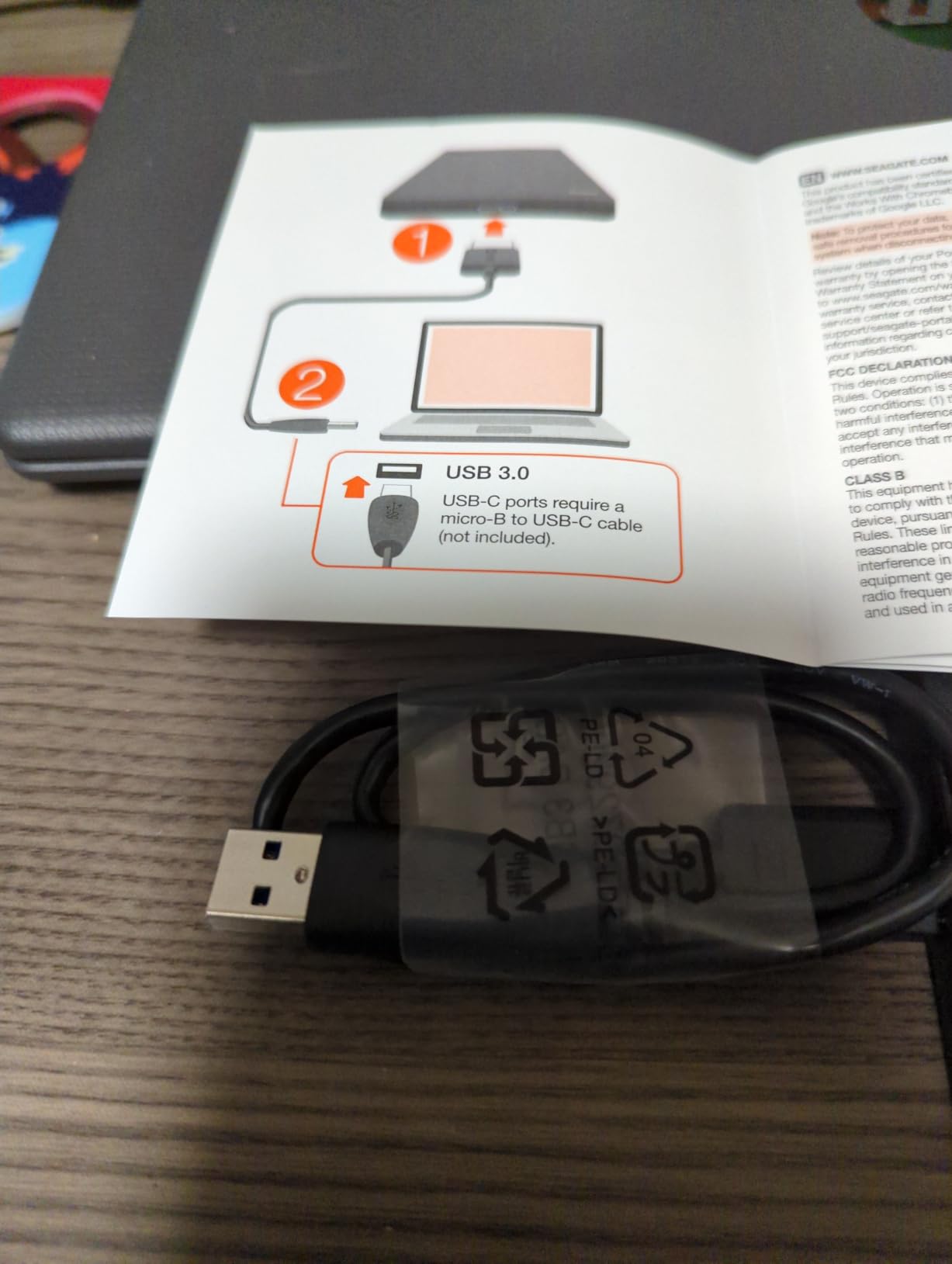 Seagate 2TB Portable Hard Drive | USB 3.0 (STGX2000400) customer photo 1