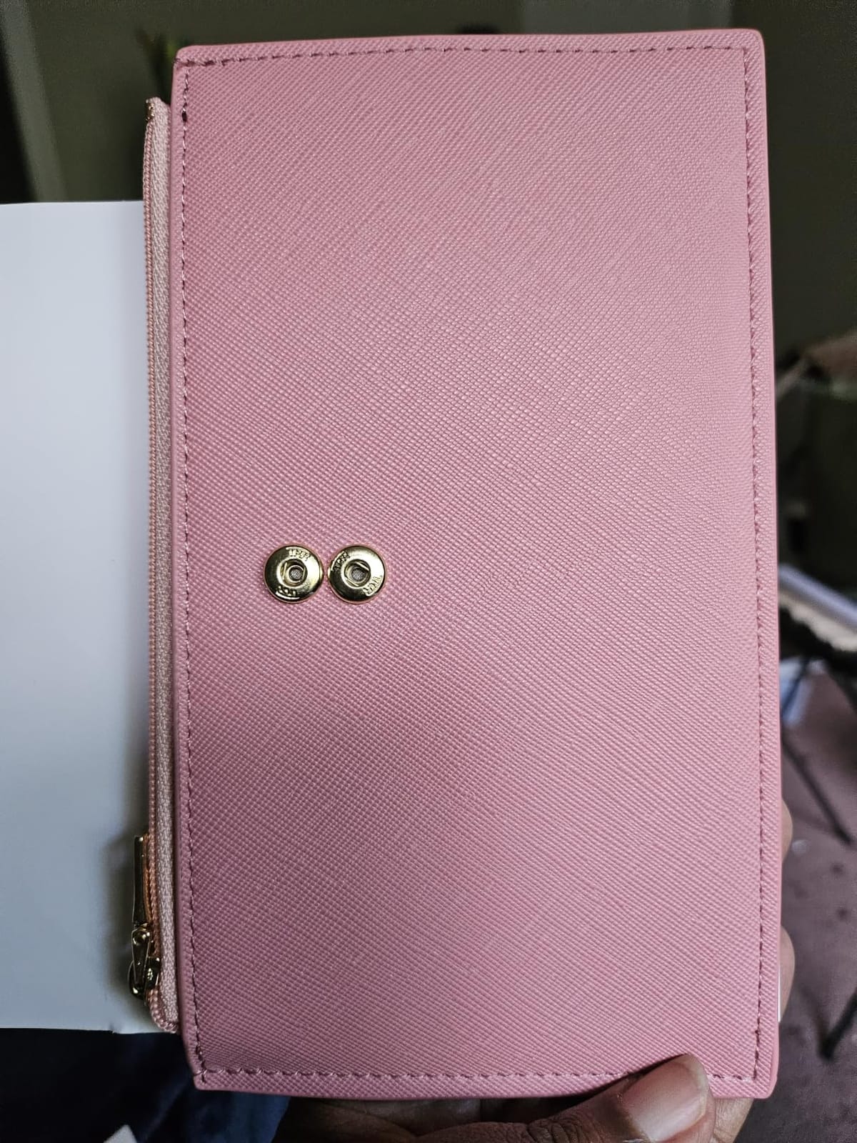Travelambo RFID Wallet Women Large Size Bifold Multi Card Wallet Case with Zipper Pocke Credit Card Holder for Women customer photo 1