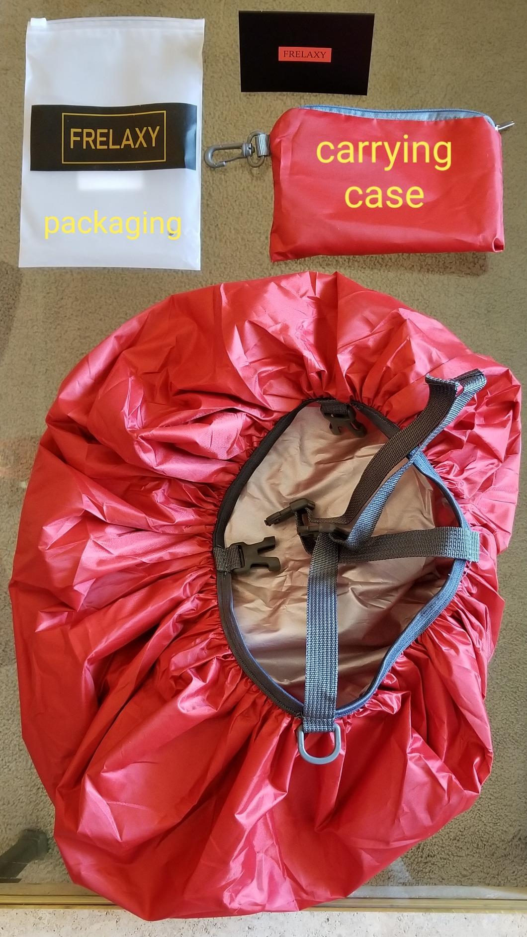 Frelaxy Waterproof Backpack Rain Cover, Pack Covers for Hiking, Travel customer photo 2