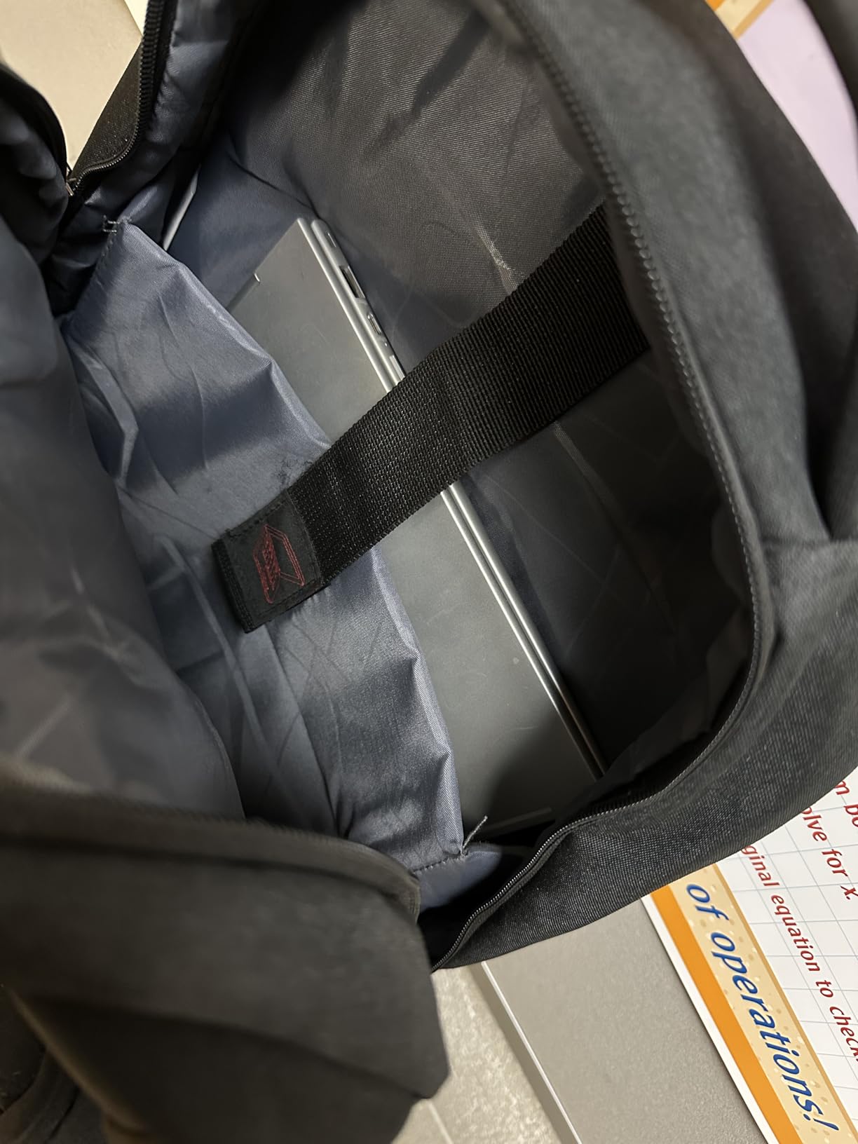 Volher Laptop Backpack,Business Travel Anti Theft Slim College Backpack customer photo 2
