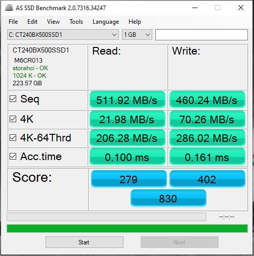 Crucial BX500 240GB 3D NAND SATA 2.5-Inch Internal SSD, up to 540MB/s - CT240BX500SSD1, Solid State Drive customer photo 1