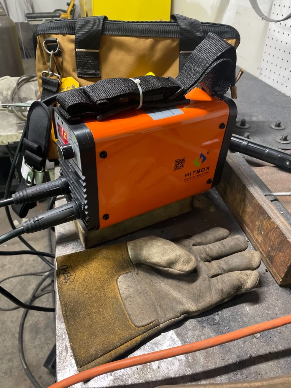 HITBOX 200Amp Stick Welder, 110V/220V ARC/Lift TIG Welding Machine customer photo 1