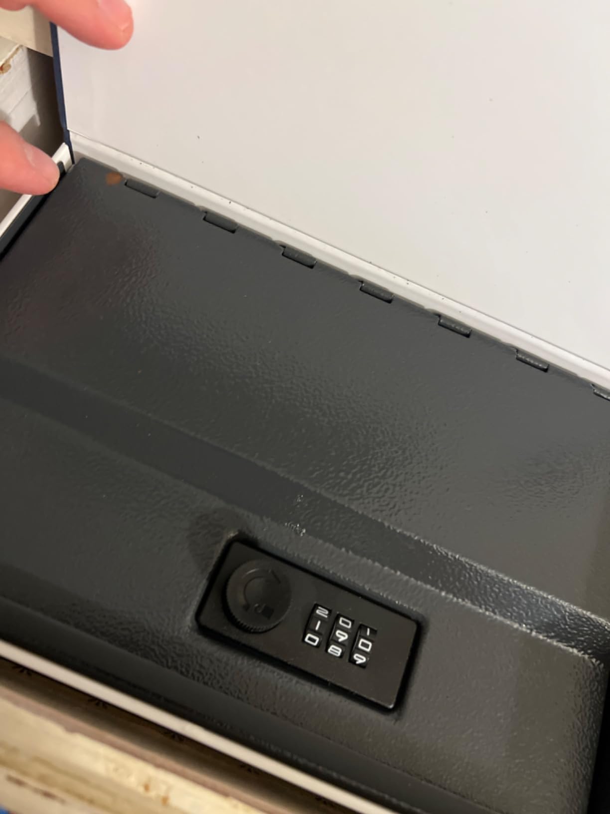 KYODOLED Diversion Book Safe with Combination Lock, Secret Safe Metal Lock Box, Money Storage Collection Box,9.5