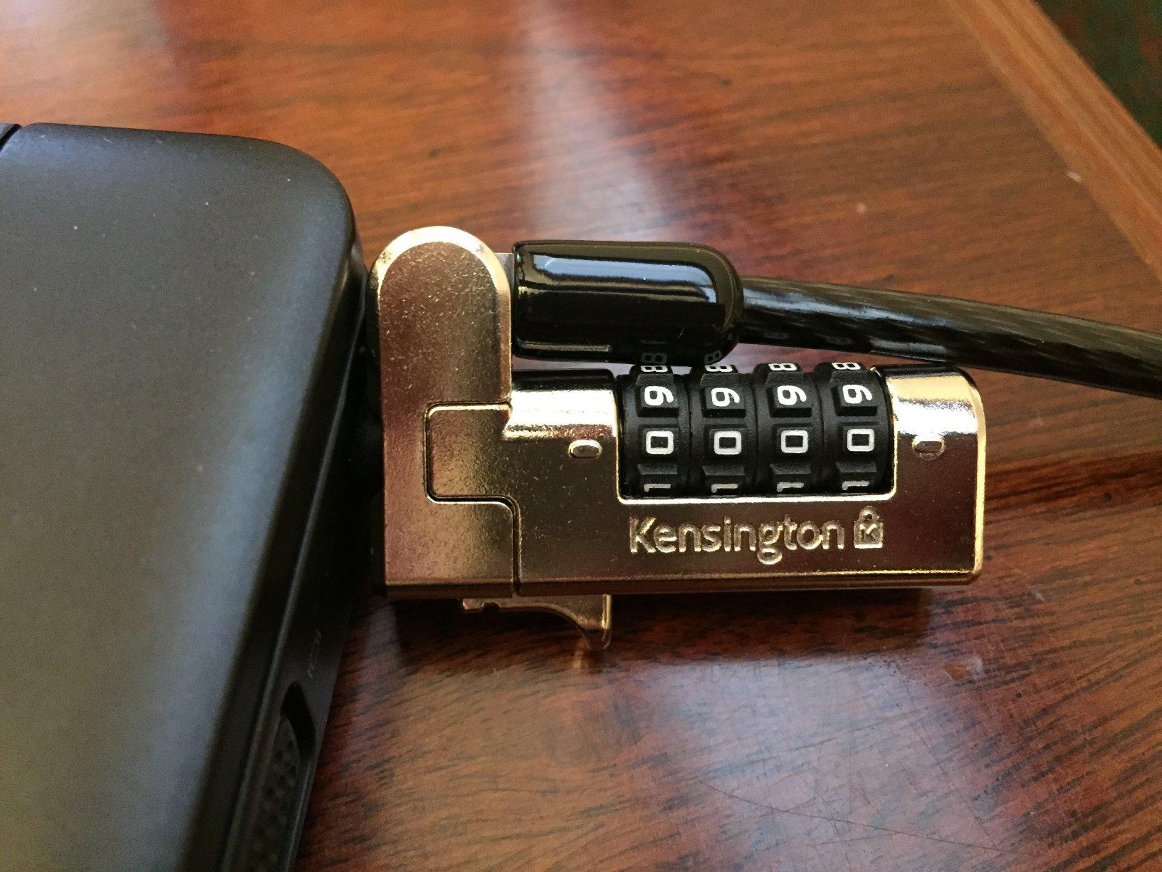 Kensington N17 Dell Laptop Computer Lock, Combination Security Locking Cable (K68008WW) Black customer photo 1