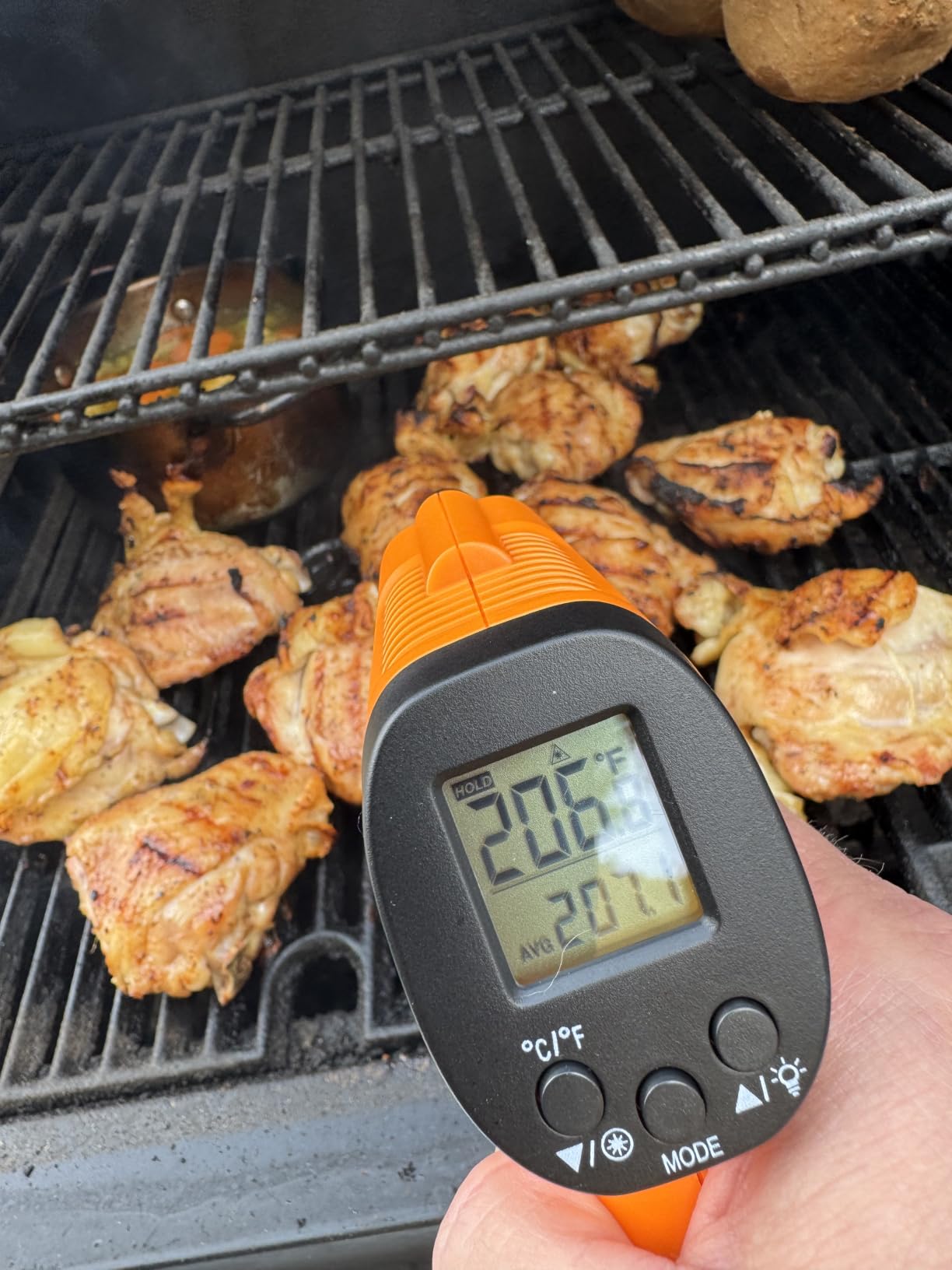 TempPro TempScan Infrared Thermometer Gun for Pizza Oven Griddle HVAC customer photo 2