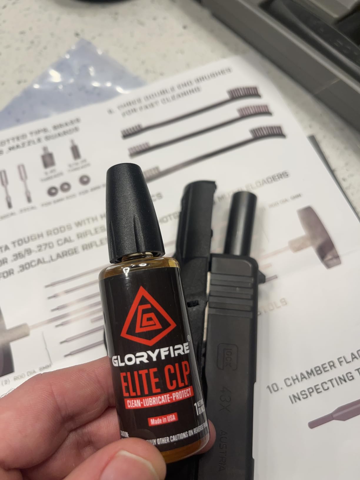 GLORYFIRE Elite Universal Gun Cleaning Kit with Reinforced Rods customer photo 2