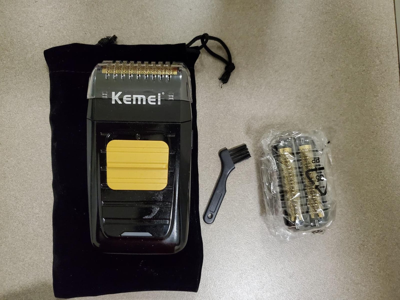 KEMEI Foil Shaver Double Electric Shaver for Men, Professional Electric Razors Head Shaver for Bald Men, Barber Supplies Cordless Rechargeable customer photo 2