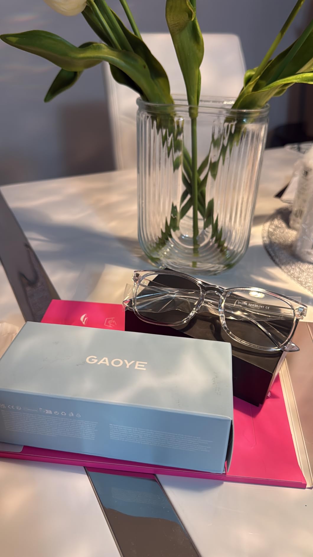 Gaoye Blue Light Glasses for Women - 3 Pack customer photo 1