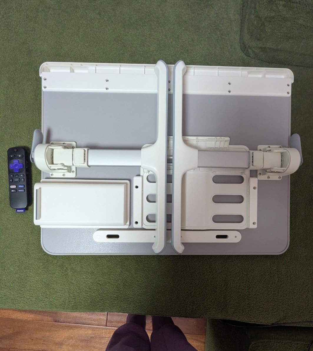 Laptop Lap Desk for Bed, SAIJI X-Large Adjustable Laptop Table customer photo 2