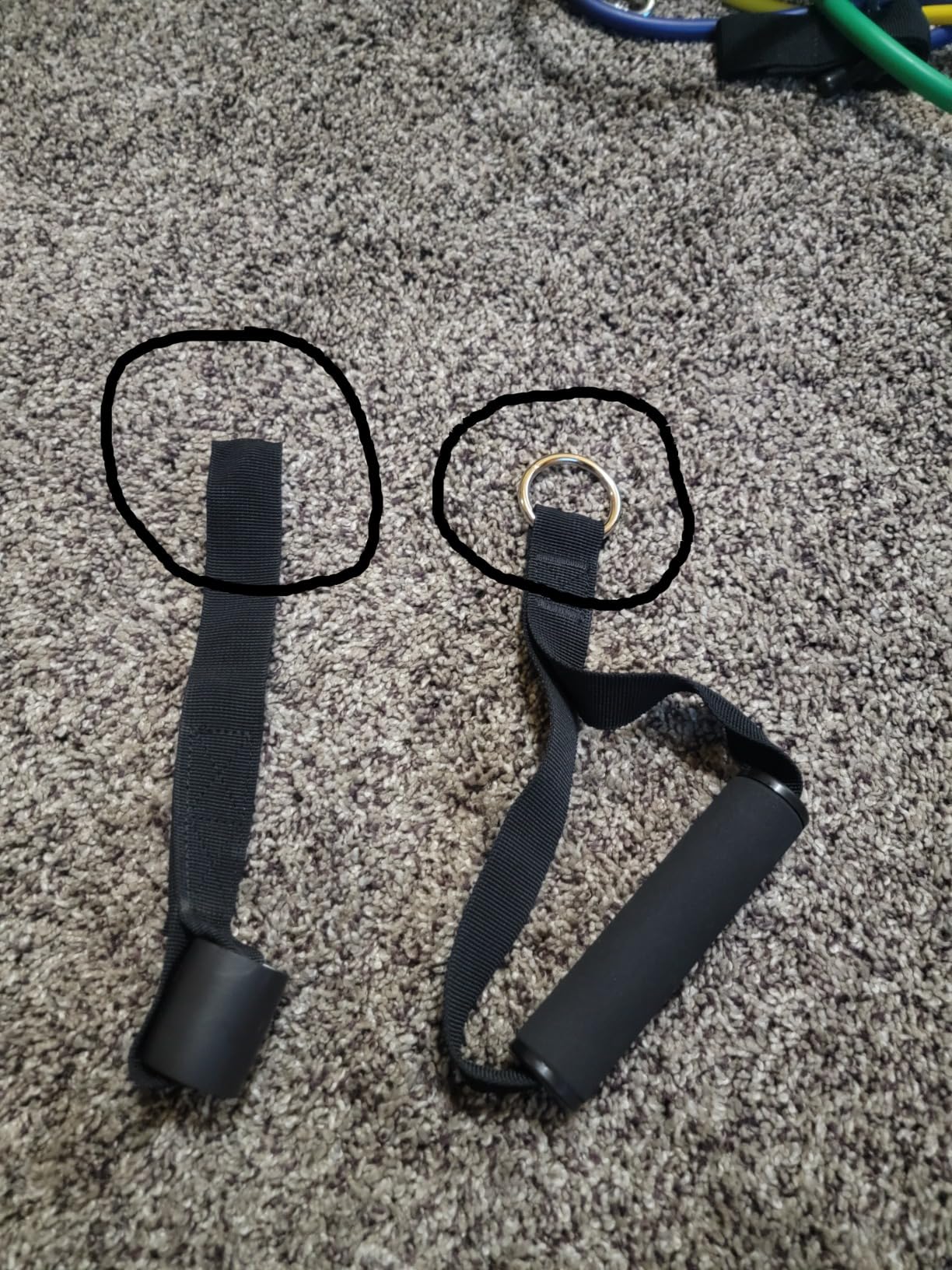 VEICK Resistance Bands with Handles, Exercise Tube Bands Set for Workouts customer photo 2