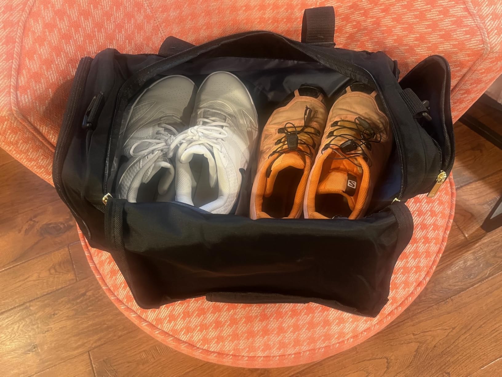 adidas Unisex Defender 4.0 Gym Duffel Bag for Men and Women customer photo 1