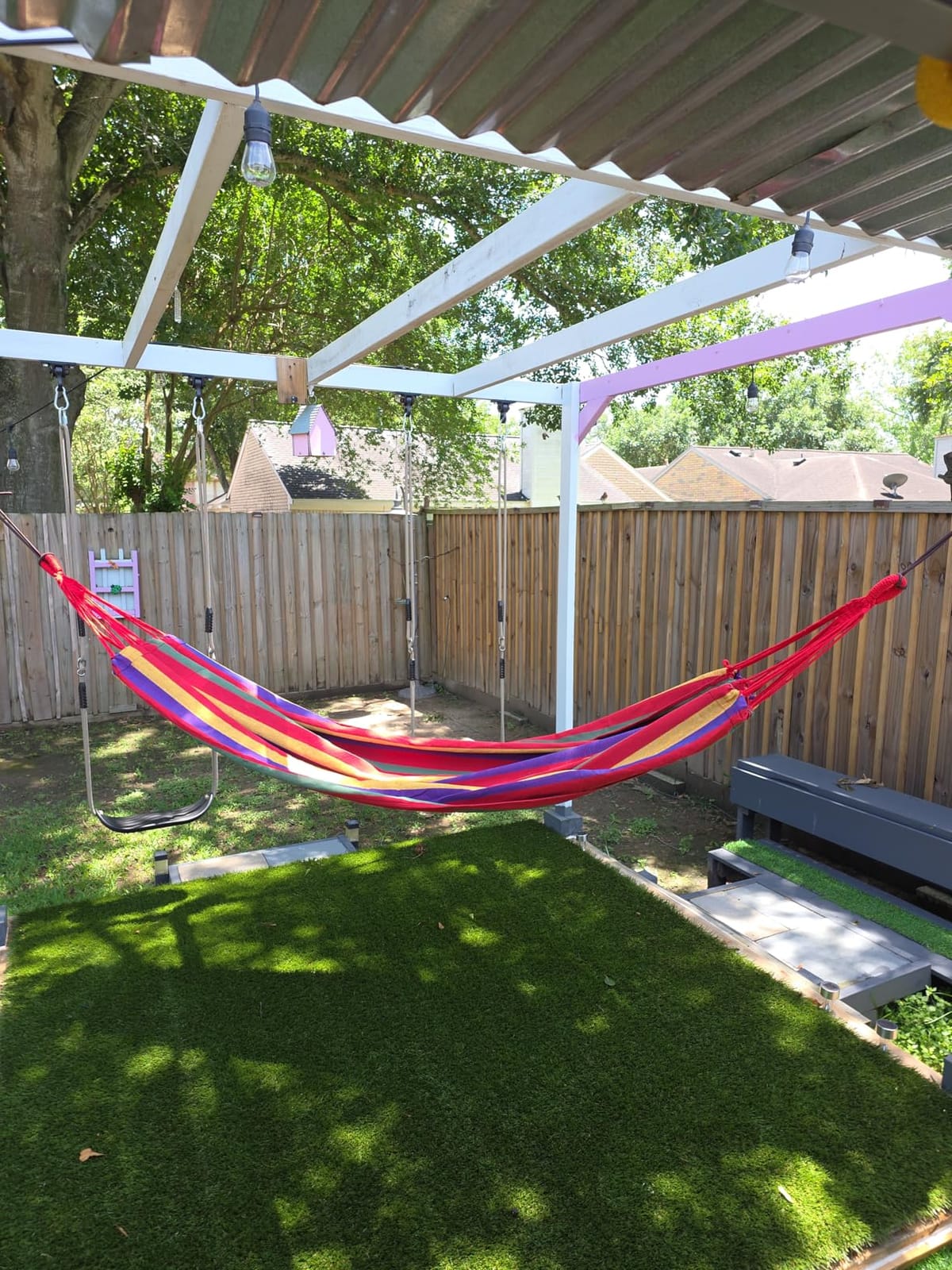 GOCAN Hammocks Double 2 Person Extra Large Fabric Size 220 x 150cm customer photo 1